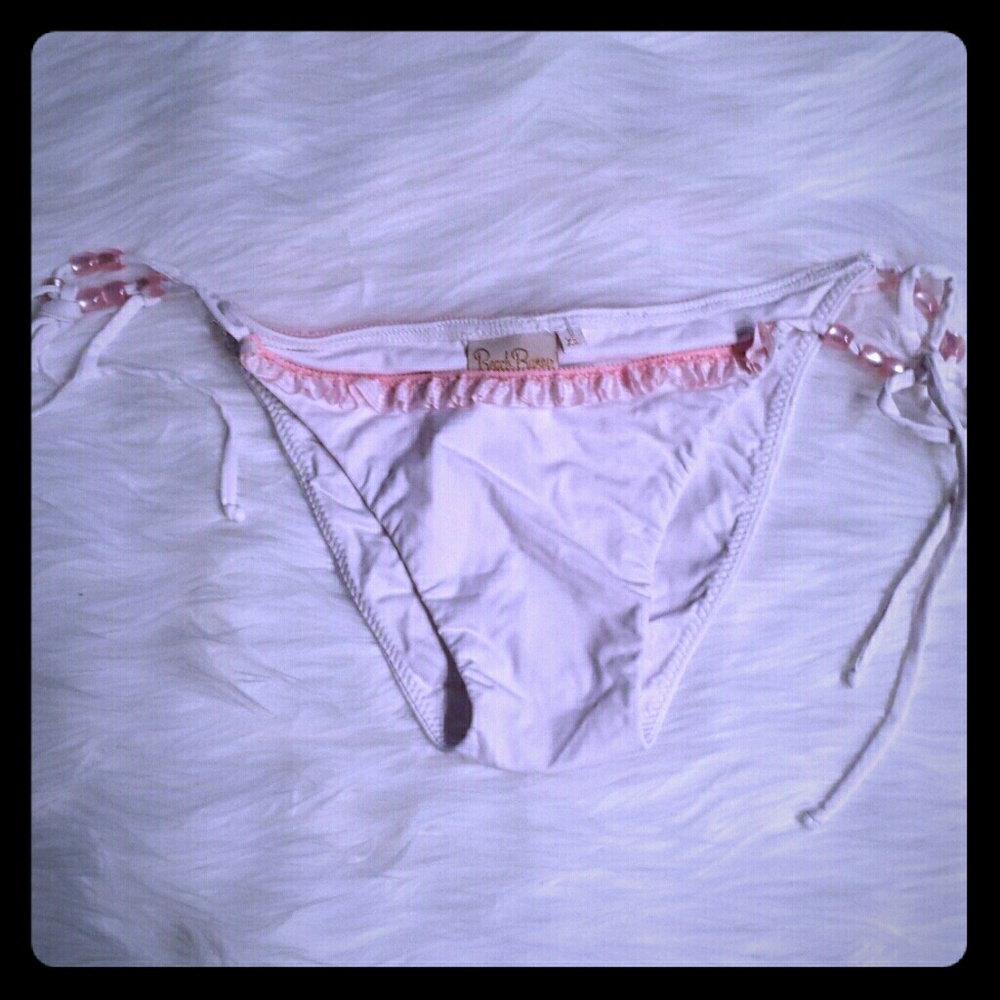 BN Beach Bunny beaded bikini bottom